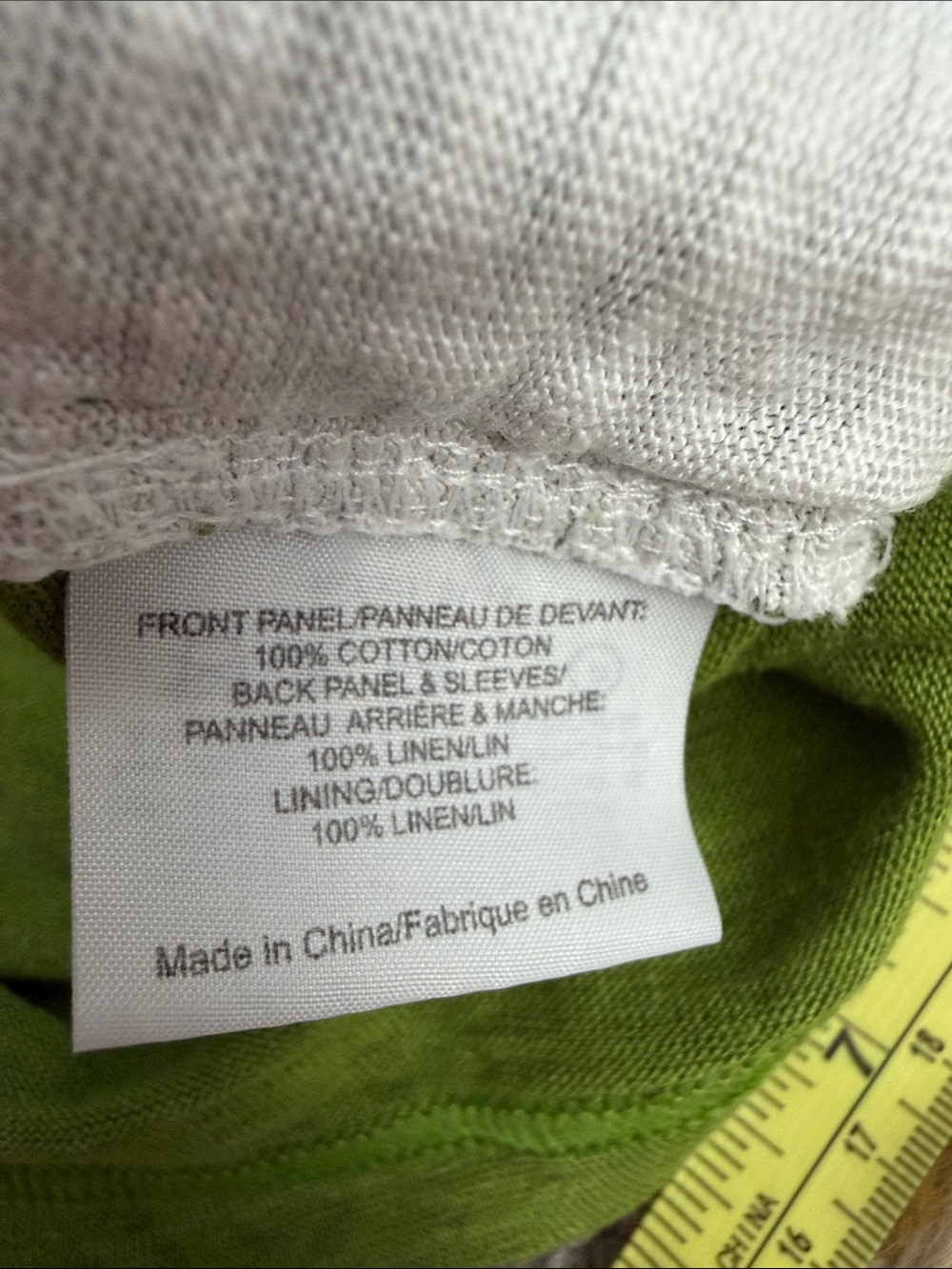 Tory Burch Olive Green Crochet Circle-Pattern Top - Picture 3 of 6